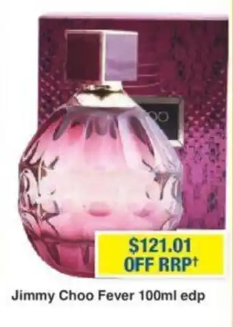 My Chemist Jimmy Choo Fever 100ml edp offer