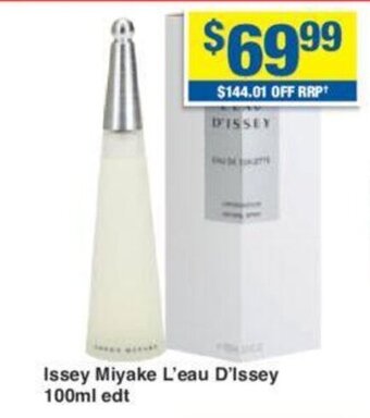 My Chemist Issey Miyake L'eau D'Issey 100ml edt offer