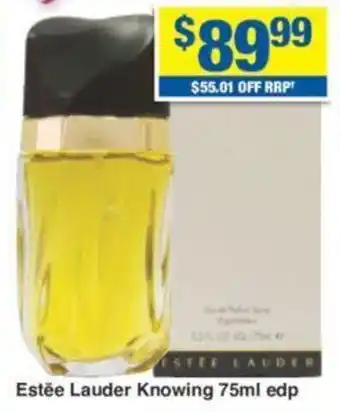My Chemist Estee Lauder Knowing 75ml edp offer