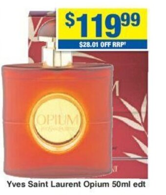 My Chemist Yves Saint Laurent Opium 50ml edt offer