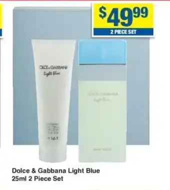 My Chemist Dolce & Gabbana Light Blue 25ml 2 Piece Set offer