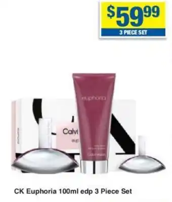 My Chemist CK Euphoria 100ml edp 3 Piece Set offer