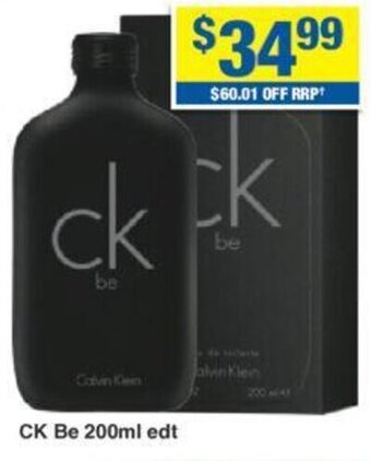 My Chemist CK Be 200ml edt offer