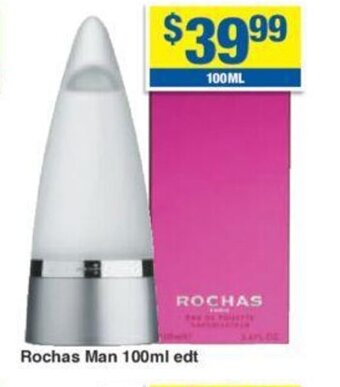 My Chemist Rochas Man 100ml edt offer