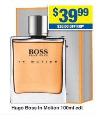 My Chemist Hugo Boss In Motion 100ml edt offer