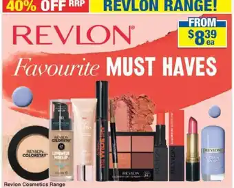 Revlon Cosmetics Range