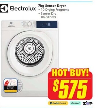 The Good Guys 7kg Sensor Dryer offer