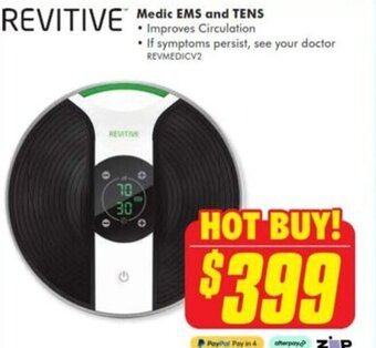 The Good Guys REVITIVE Medic EMS and TENS offer