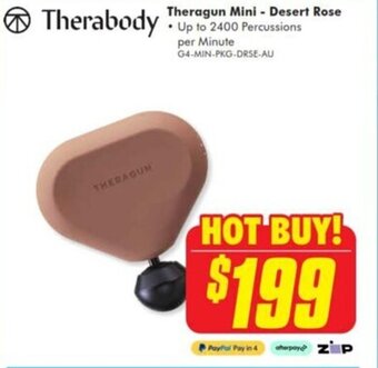 The Good Guys Therabody Theragun Mini - Desert Rose offer