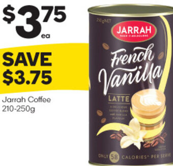Woolworths Jarrah Coffee 210-250g offer