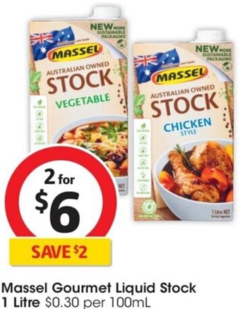 Coles Massel Gourmet Liquid Stock 1 Litre offer