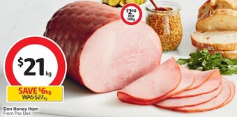 Coles Don Honey Ham offer