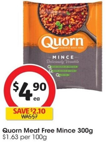 Coles Quorn Meat Free Mince 300g offer