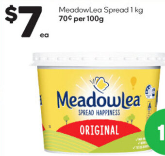 Woolworths MeadowLea Spread 1 kg offer