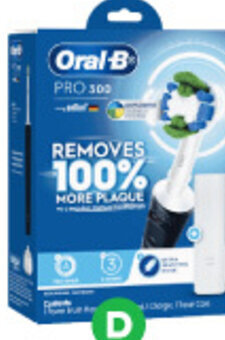 Woolworths Oral-B Pro 300 Electric Toothbrush offer