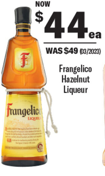 Coles Frangelico Hazelnut Liqueur offer