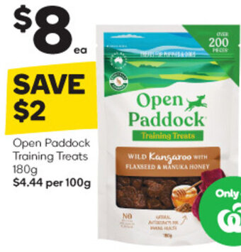 Open Paddock Training Treats 180g