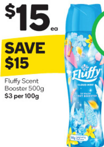 Woolworths Fluffy Scent Booster 500g offer