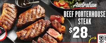 IGA Beef Porterhouse Steak offer