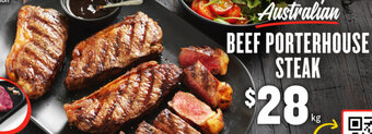 IGA Australian Beef Porterhouse Steak offer