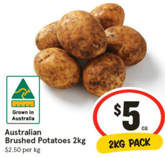 IGA Australian Brushed Potatoes 2kg offer