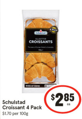 Schulstad Croissant 4 Pack