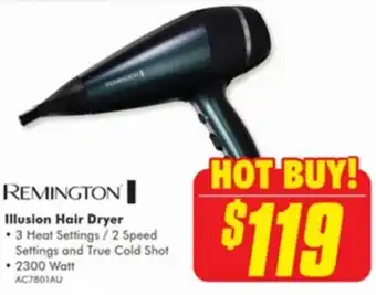 The Good Guys Remington Illusion Hair Dryer offer