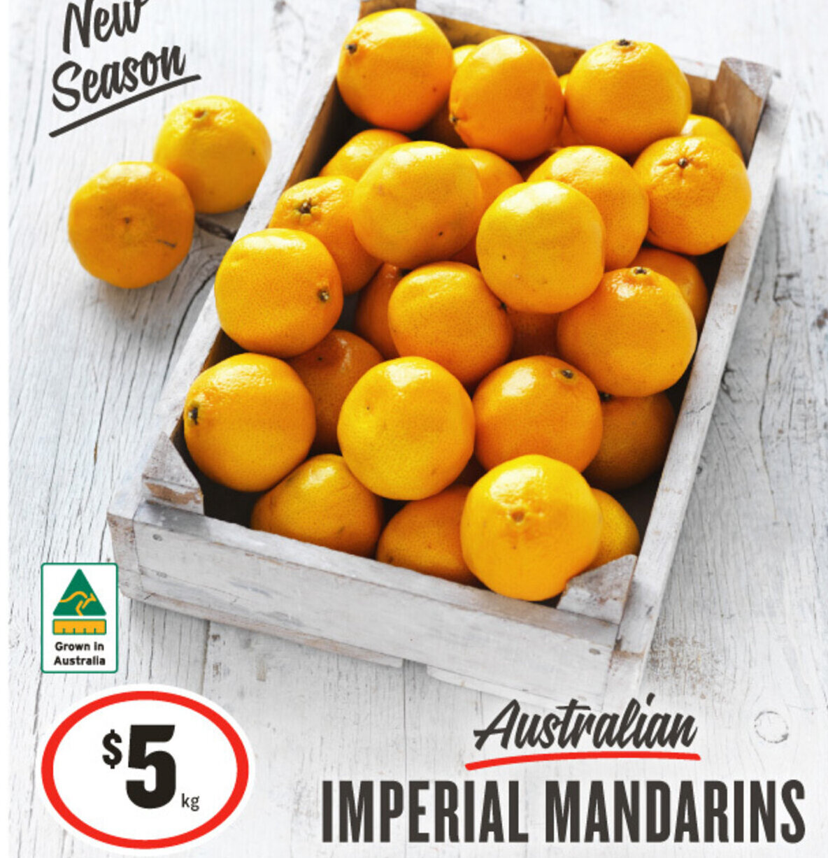 Australian Imperial Mandarins offer at IGA