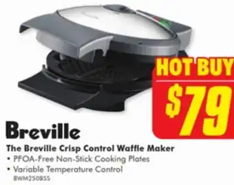 The Good Guys Breville The Breville Crisp Control Waffle Maker offer