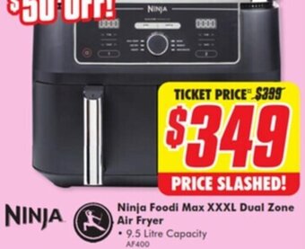 The Good Guys Ninja Foodi Max XXXL Dual Zone Air Fryer offer