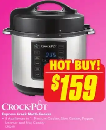 The Good Guys CrockPot Express Crock Multi-Cooker offer