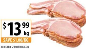 Supabarn Bertocchi Short Cut Bacon offer