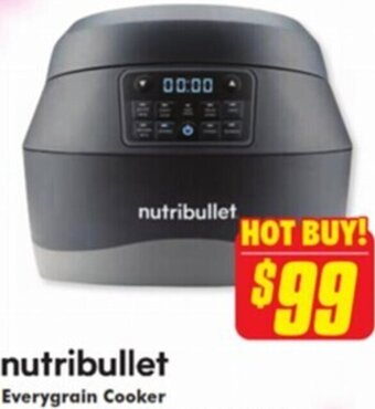 The Good Guys Nutribullet Everygrain Cooker offer