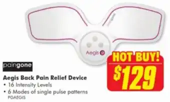 Aegis Back Pain Relief Device