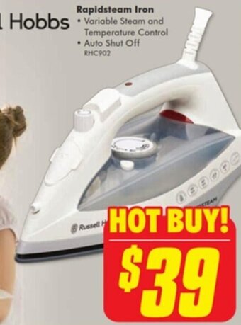 The Good Guys Russell Hobbs Rapidsteam Iron offer