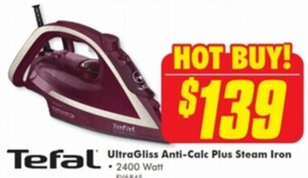 The Good Guys Tefal UltraGliss Anti-Calc Plus Steam Iron offer