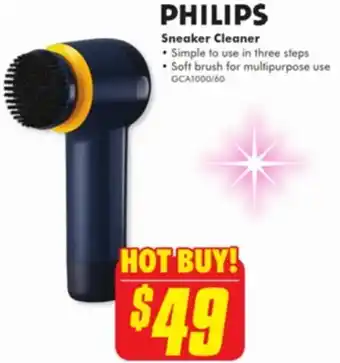 The Good Guys Philips Sneaker Cleaner offer