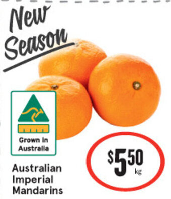 IGA Australian Imperial Mandarins offer