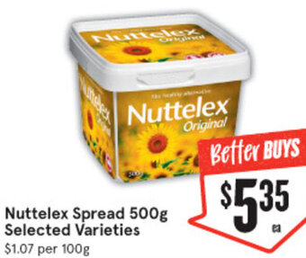 IGA Nuttelex Spread 500g offer