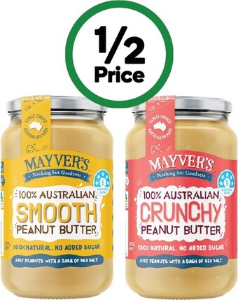 Mayver’s peanut butter 375g