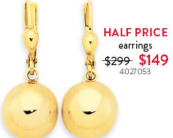 Goldmark Earrings offer