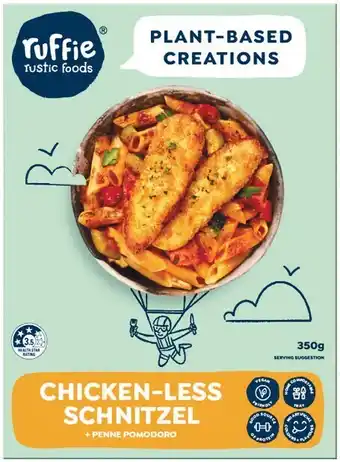 Woolworths Ruffie plant-based meals 350g – from the freezer offer