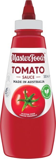 Woolworths Masterfoods tomato or barbecue sauce 475-500ml offer