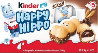 Kinder happy hippo 103.5g pk 5