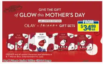 My Chemist Olay X Friends Limited Edition Gift Set Range offer