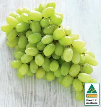 IGA Australian White Seedless Grapes offer
