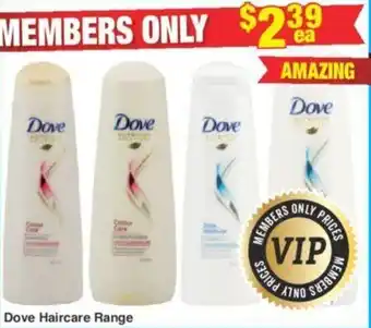 My Chemist Dove Haircare Range offer