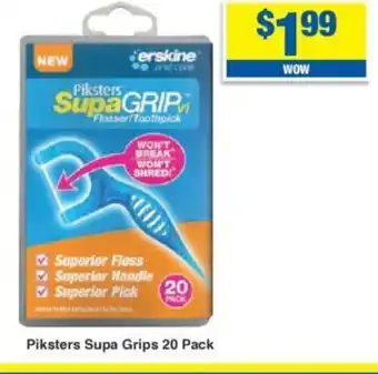 My Chemist Piksters Supa Grips 20 Pack offer