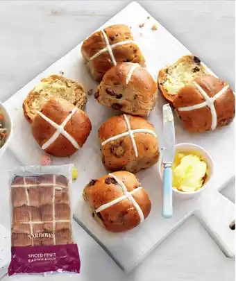 IGA Yarrows Baked Fruit Easter Bun 480g offer