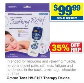 My Chemist Omron Tens HV-F127 Therapy Device offer